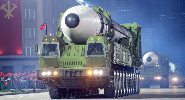 Unnamed North Korean Strategic ICBM Unveiled in October 2020