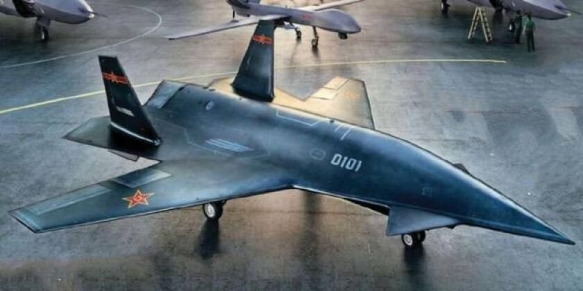 Chinese Dark Sword Next Generation Unmanned Fighter