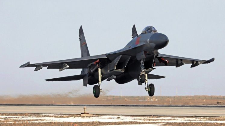 Chinese J-11B Heavyweight Fighter