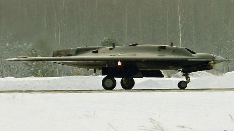 Russian Okhotnik Stealth Drone