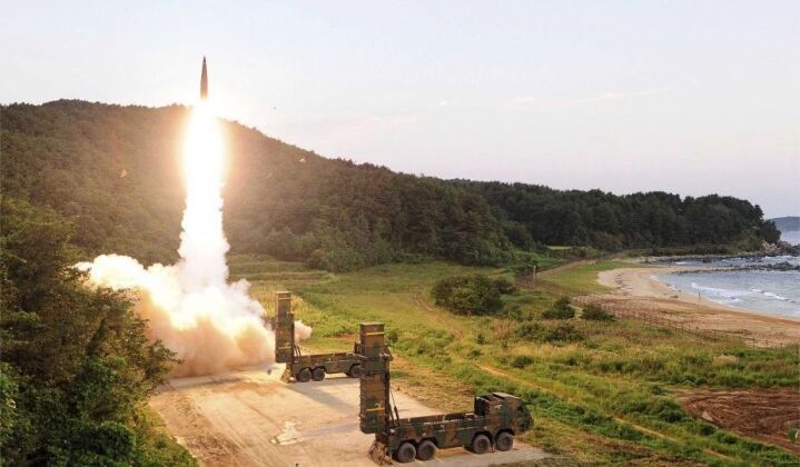 South Korean Hyunmoo Cruise Missile Test