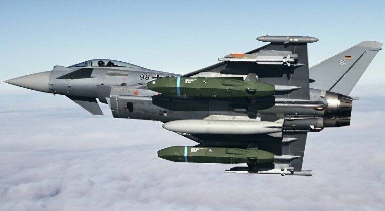 German Eurofighter with Taurus Missiles