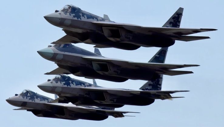 Su-57 Next Generation Fighters 