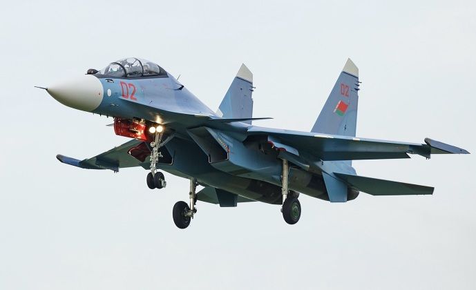 Belarusian Air Force Su-30SM Heavyweight Fighter
