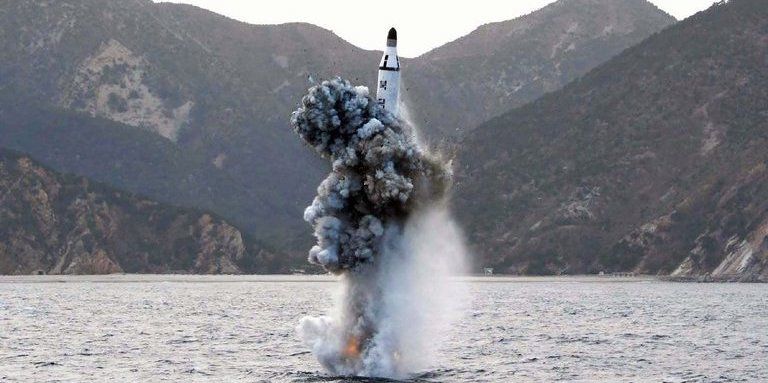 Pukkuksong-1 Submarine Launched Ballistic Missile