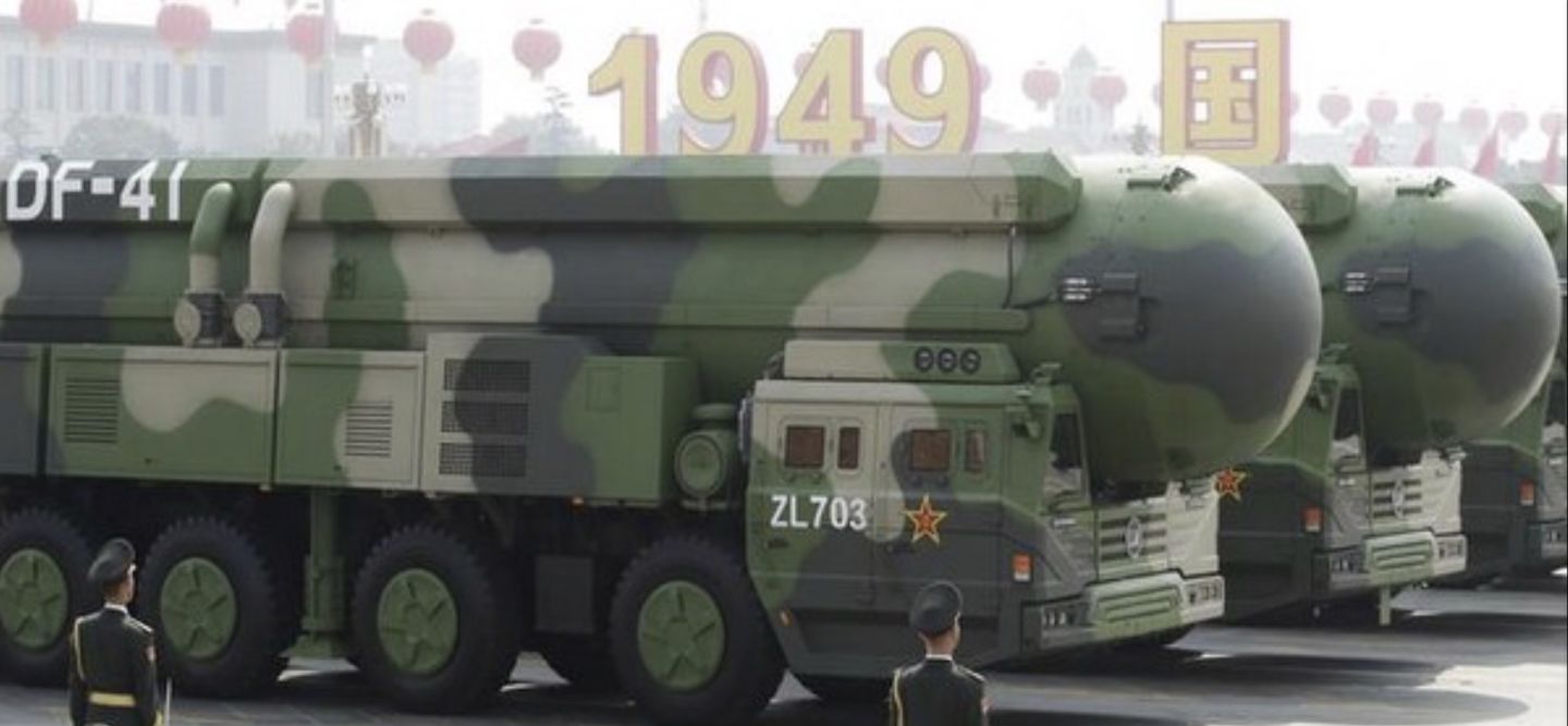DF-41 Hypersonic Intercontinental Range Ballistic Missiles