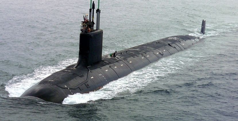 U.S. Navy Virginia Class Nuclear Powered Attack Submarine