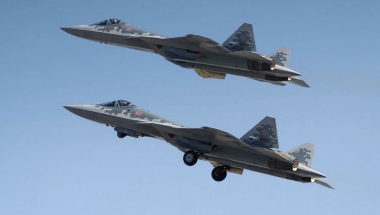 Su-57 Fifth Generation Fighters From Early Production Batches in Russian Aerospace Forces Service