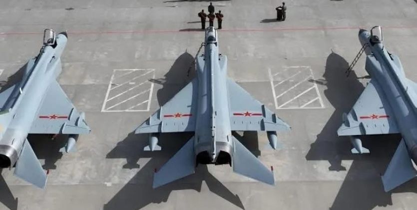 J-8F Interceptors Pictured in 2026
