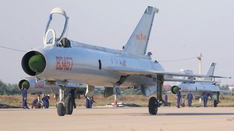 Cold War Era J-8 Preceding the Development of the J-8 II