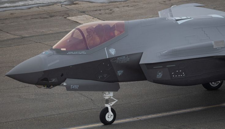 U.S. Air Force F-35A FIghter in Alaska