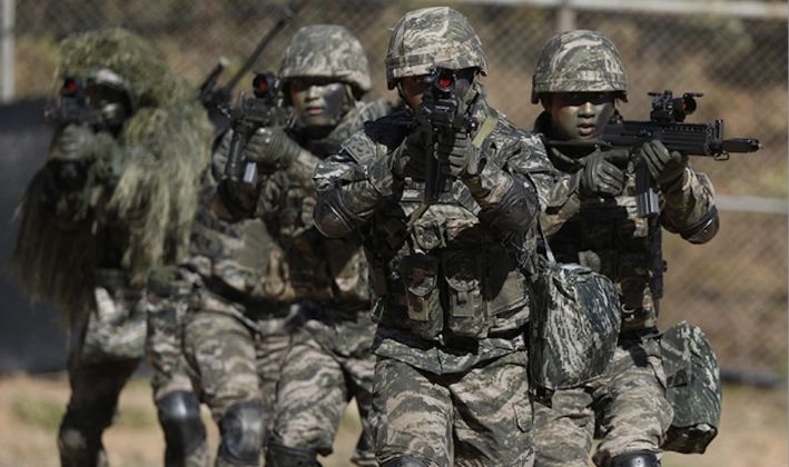 South Korean Marines