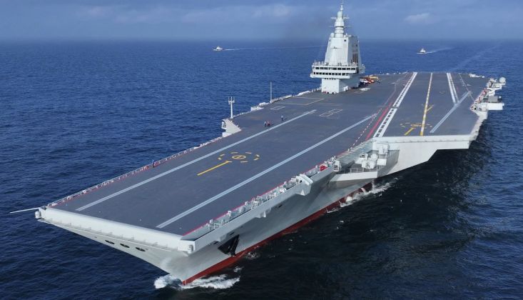 Chinese Supercarrier Fujian