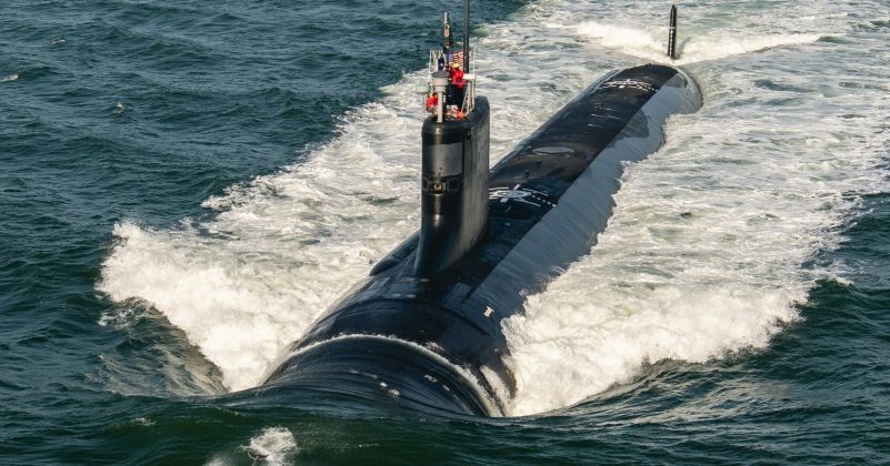 U.S. Navy Virginia Class Nuclear Powered Attack Submarine