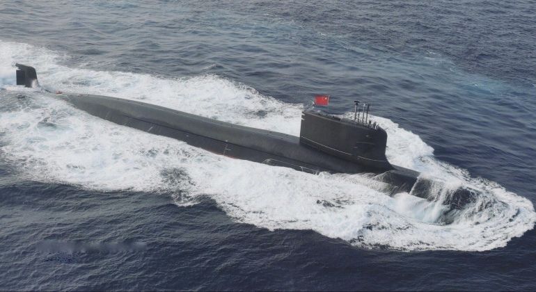 Chinese Type 093 Class Nuclear Powered Attack Submarine