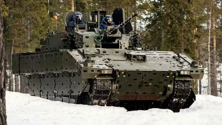 British Army Ajax Fighting Vehicle