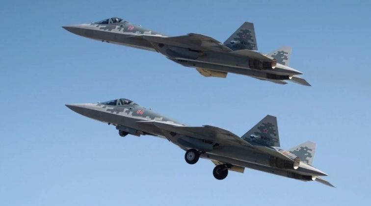 Su-57 Fifth Generation Fighters From Early Production Batches in Russian Aerospace Forces Service