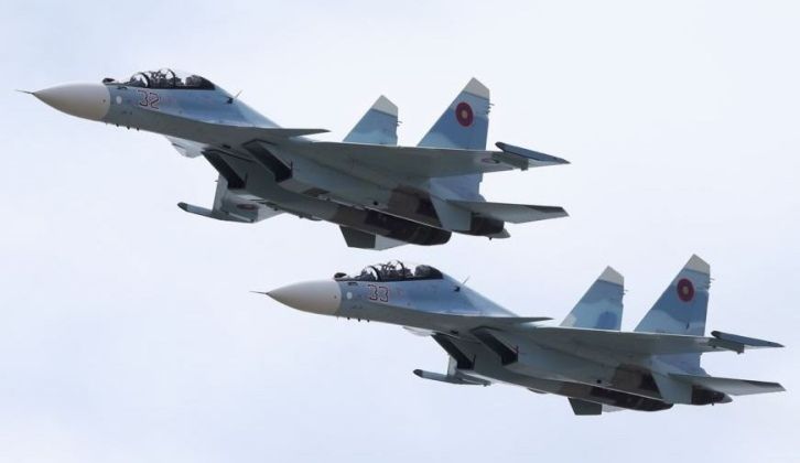 Armenian Air Force Su-30SM Fighters