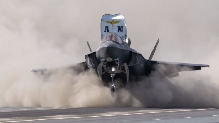 Italian Air Force F-35B Takes Off From Finnish Highway in May 2026