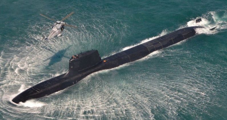 French Navy Suffren Class Nuclear Powered Ballistic Missile Submarine