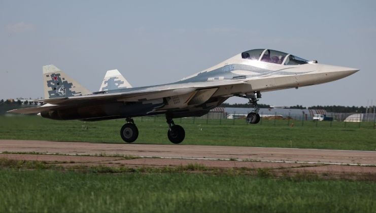 Su-57D Twin Seat Fifth Generation Fighter Variant