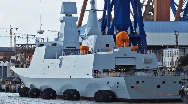 Chinese PLA Navy Type 054B Class Frigate