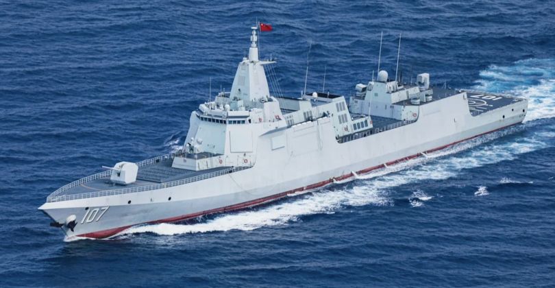 Type 055 Class Destroyer - The Type 054B Has a Number of Common Design Features