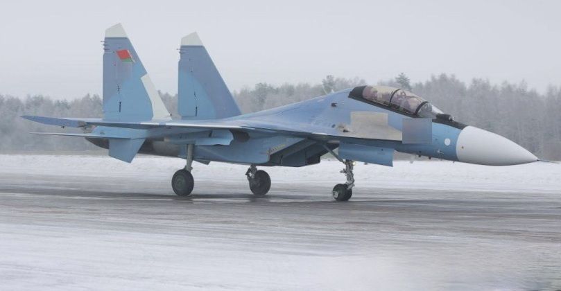Belarusian Air Force Su-30SM Fighter