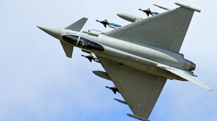 British Royal Air Force Eurofighter