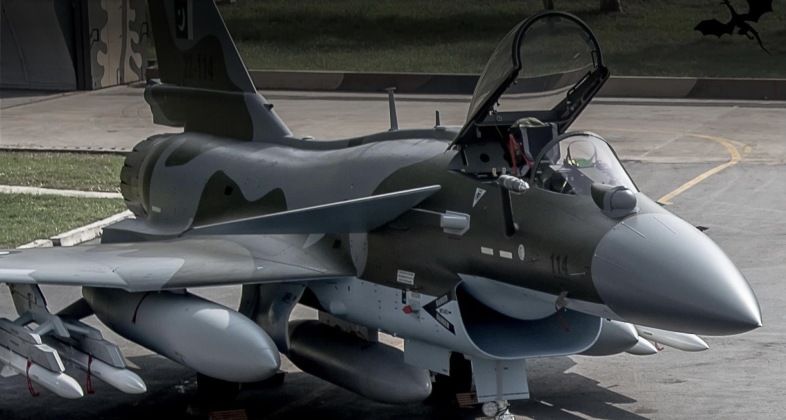 Pakistan Air Force J-10C with PL-15 Air-to-Air Missiles and Three External Fuel Tanks