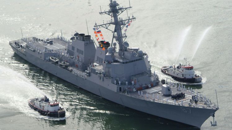 U.S. Navy Arleigh Burke Class Destroyer