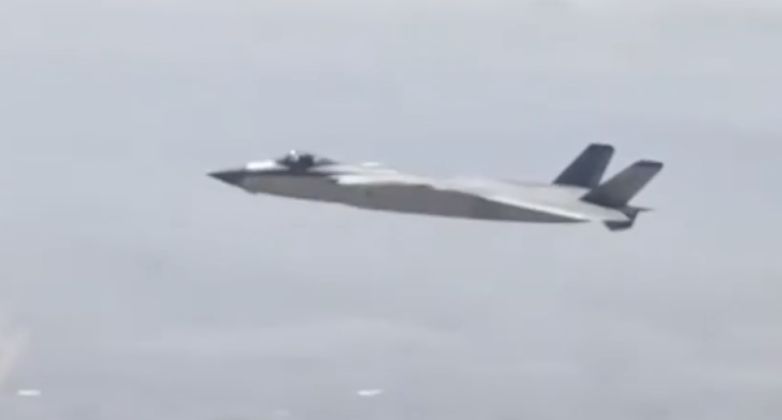 J-20A Fighter During May Desert Exercises