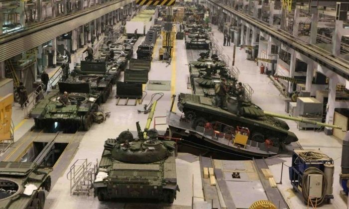 Tank Production at Uralvagonzavod