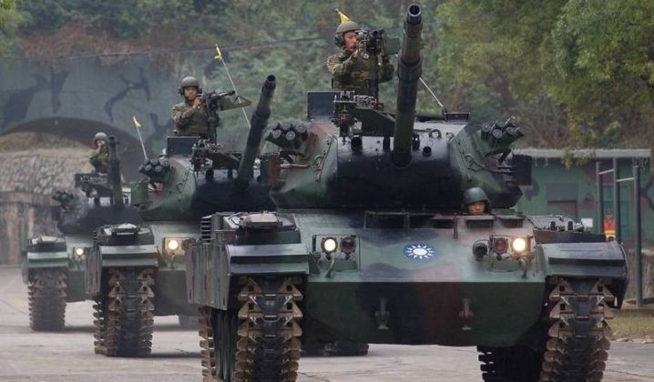 Republic of China Army M41D Tanks
