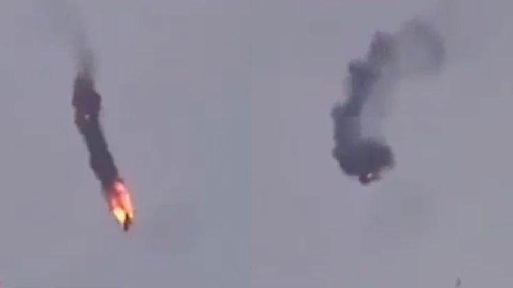 Second U.S. Army Black Hawk Helicopter Crashing Over Iran
