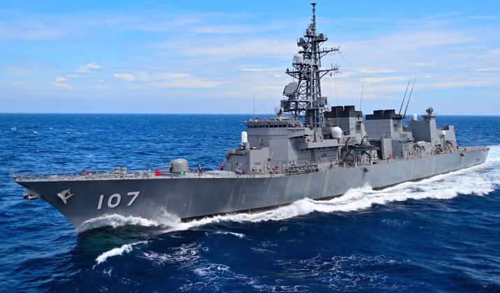 Japanese Murasame Class Destroyer