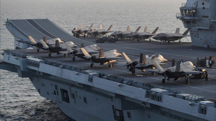 F-35B on Queen Elizabeth Class 