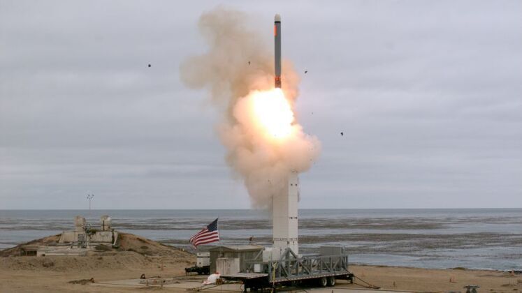 Ground Launch of Tomahawk Cruise Missile