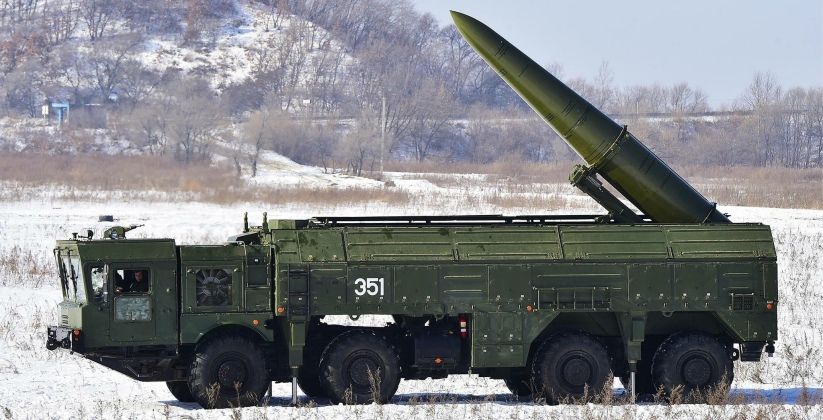 Launcher From Iskander-M System 