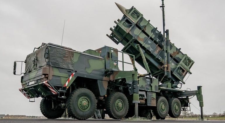 Launcher From Patriot Long Range Air Defence System