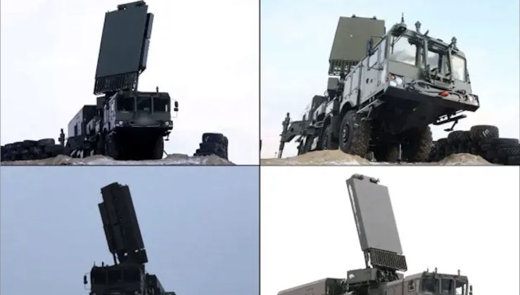 Belarusian Air Force 96L6 Radar From S-400 System