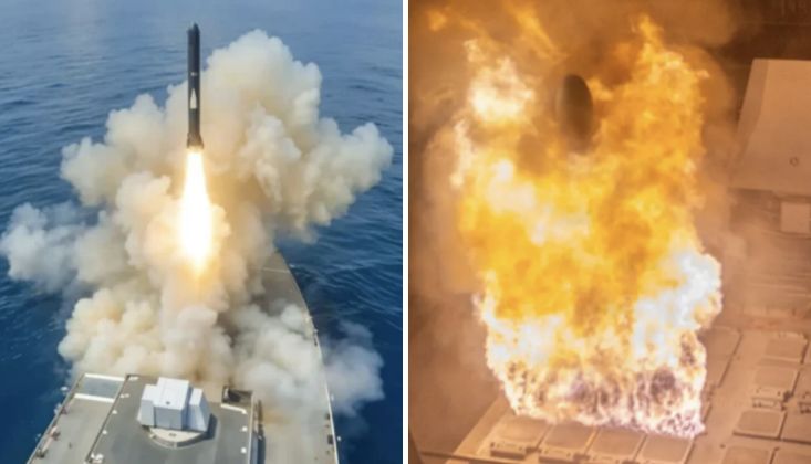 U.S. Navy Tomahawk Cruise Missile Launches Against Iran