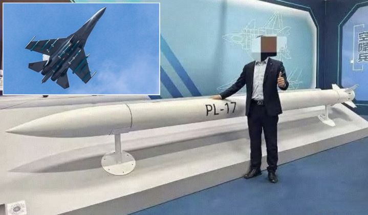 Chinese PL-17 Very Long Range Air-to-Air Missile