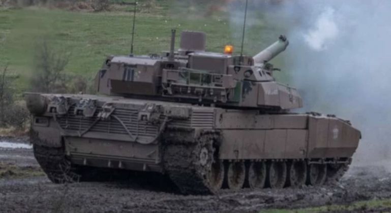 French Army Leclerc Tank During Exercises in Romania