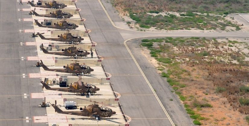 Israeli Cobra Attack Helicopters at Palmachim Airbase