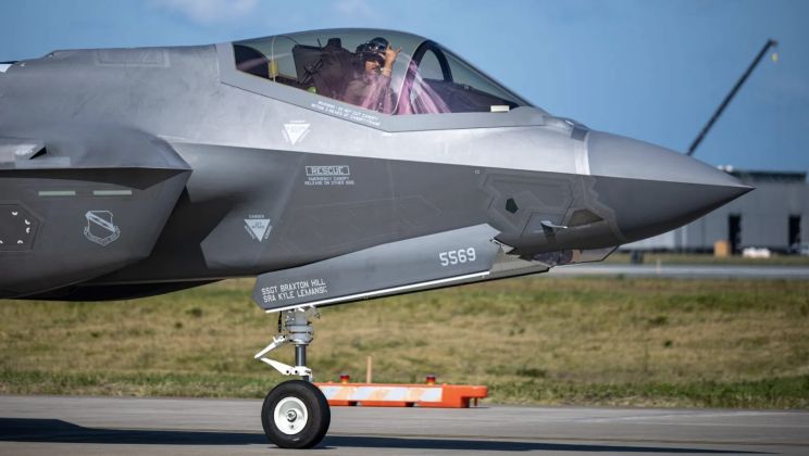 U.S. Air Force F-35A at Misawa Air Base Japan
