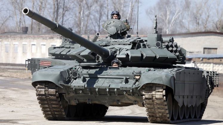 Russian Army T-72B3 Tank