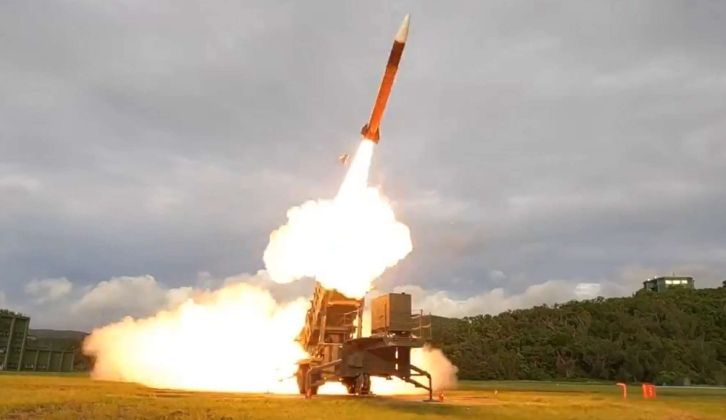 Republic of China Air Force Fires PAC-2 Surface-to-Air Missile