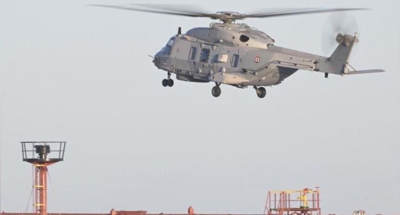 French Forces Boarding Russia-Linked Tanker Grinch in January 2026