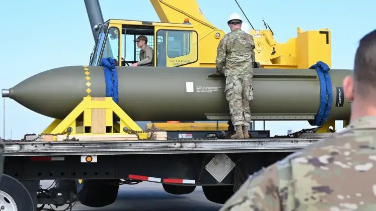 U.S. Air Force GBU-57 Bomb Developed For the B-2
